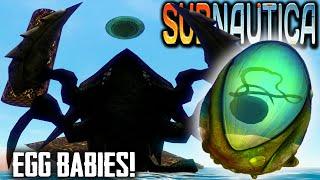 Subnautica | EGG BABIES / SANDWORM / GRABCRAB | Gameplay / Letsplay 1080p HD