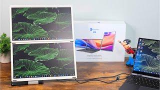 Domyfan S6 Triple Screen Monitor: For Laptop Users Setup and Review!