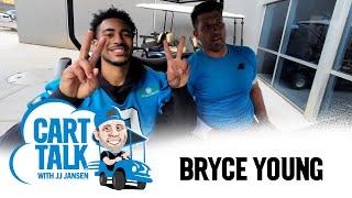 Does Bryce Young have LeBron's number? | Cart Talk with JJ Jansen | Carolina Panthers