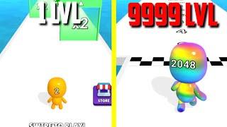 MAX LEVEL in Man Runner 2048 Gameplay