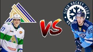 Salavat Yulaev Ufa 6 - 3 Sibir Novosibirsk Play-off 21./22. 4 Game 3 - 1 In Series