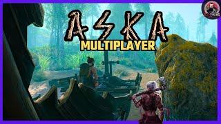 EP 2 | ASKA | Viking Settlement Multiplayer Adventure Begins | Early Access