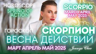 Scorpio Horoscope - SPRING OF ACTION  March April May 2025