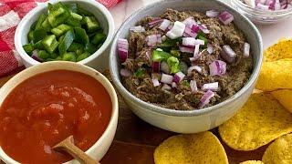 Spicy Black Bean Dip Recipe