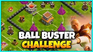 My Fastest Way To 3 Star Ball Buster Challenge in Clash of Clans! #ClashWithHaaland