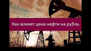 Как влияет цена нефти на рубль. Ключевые особенности