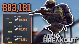 Covert 880,000K run in Mine Arena Breakout