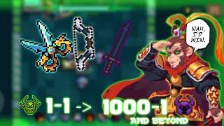 How to reach level 1000-1 and beyond in Matrix of the Lord of Evil | Soul knight