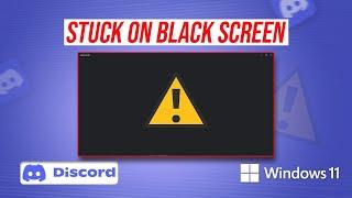 How to Fix Discord Stuck on Black and Gray Screen on PC | Black and Gray Screen on Discord