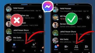 How To Fix Messenger People Option Not Showing Problem | People Option Missing on Messenger