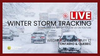 LIVE TRACKING: Winter Storm to Hit Ontario and Quebec, 40 cm Possible