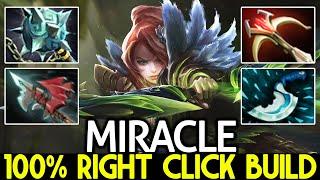 MIRACLE [Windranger] Pos 1 Carry WR 100% Right Click Build Dota 2
