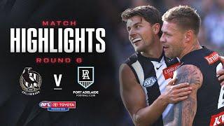 Collingwood v Port Adelaide Highlights | Round 6, 2024 | AFL