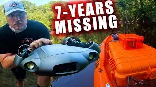 UNSOLVED 7-Year Disappearance: Using Drone to Search Underwater for Missing Father and Car!