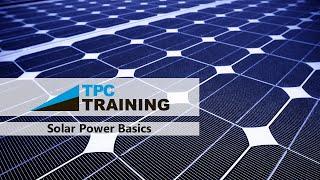 Solar Power Maintenance w/ TPC Online Webinar | TPC Training