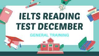 ielts reading practice test 2023 with answers | 24 december