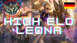 Leona Guide german Challenger  Support High Elo Gameplay Analyse Tipps Runen 2022 Ranked League S12