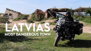 Latvia's Most Dangerous Town - Karosta MOTORCYCLE Tour