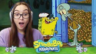 HIS FIRST KRABBY PATTY !!! | SpongeBob Squarepants Season 3 Episode 3 | Reaction