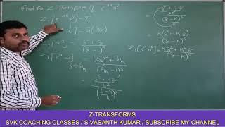 Z-Transform of e^(-an)*n^2 | 21MAT31 | Transform Calculus, Fourier Series & Numerical Techniques