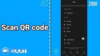 How To Scan QR code On Zoom App