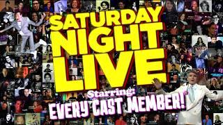 Every SNL Cast Member EVER in One Intro! (All 50 Years!) #saturdaynightlive