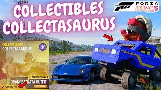 Forza Horizon 5-How to EASILY complete COLLECTIBLES CHALLENGE COLLECTASAURUS-PINATA LOCATION