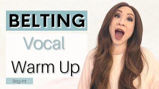 BELTING Vocal Warm Up Exercises