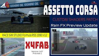 Rain FX Update Assetto Corsa Custom Shaders Patch 09102020