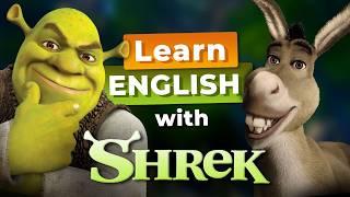 Learn English with SHREK — Donkey Meets Shrek