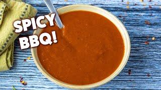 Sweet & Spicy BBQ Sauce (SPICY as You Want It!)