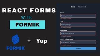 React Form Validation with Formik | Tamil