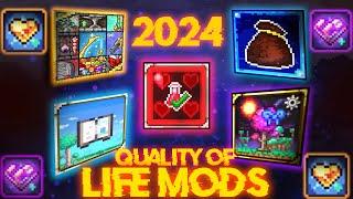 TERRARIA MODS YOU NEED TO TRY IN 2024! | Quality Of Life Mods | Showcase