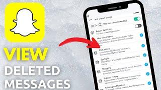 How To See Recently Deleted Messages On Snapchat (WORKING!!)