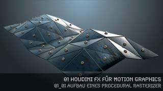 Houdini MoGraph - Rasterizer - 01_01 Aufbau eines procedural Rasterizers (dt)