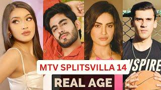 MTV Splitsvilla 14 Contestants Real Age | Rishabh Jaiswal | Akashlina Chandra |  Joshua Chhabra