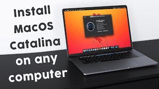 How to install MacOS Catalina on any computer | 2023