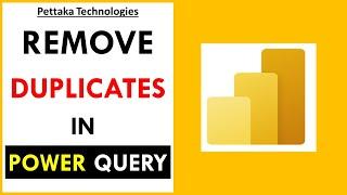 How to Remove Duplicates in Power Query (Power BI)