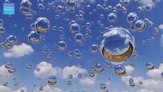 Quiet Classroom Music For Children - Calming Sensory Bubbles - Morning music for class