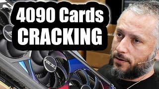 We received 19 cracked 4090 Cards for repair - Who's to Blame ?