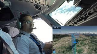 Day in Life of Corporate Pilot Episode 2 The Jackson Hole Instrument landing