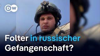 Stromstöße und Schläge: Ukrainischer Soldat berichtet über Kriegsgefangenschaft | DW Nachrichten