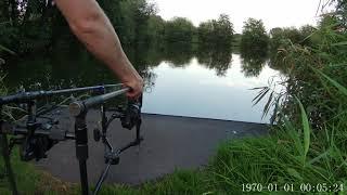 Carp run on Nash 9ft Scope Rods and new Delkim TXi - Nearly lost the rod!!