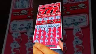 TRIPLE RED 777 WINNING TICKET!!!