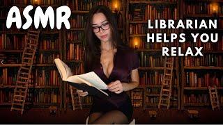ASMR  Librarian Helps You Relax
