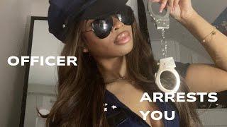 ASMR YOU GET ARRESTED| soft spoken/close whisper