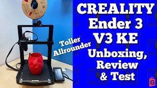 Creality Ender 3 V3 KE | Der neue Star der Mittelklasse ?!? | 3D Drucker Review [2024] Deutsch