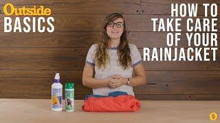 How to Re-Waterproof Your Rainjacket | Outside