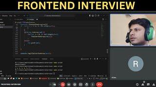 FRESHER'S Front End Developer Interview No - 07 | ReactJS, Javascript, HTML,CSS,Redux