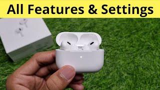 AirPods Pro 2nd Generation - All Settings & Features (Functions) | In Hindi